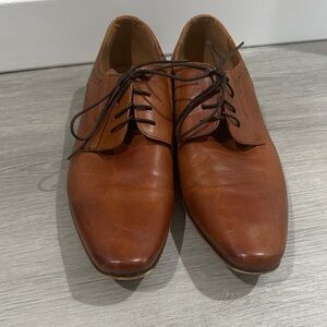Aldo Men's Tan Leather Oxfords